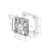 Ventilator Ebmpapst 612FH 60x60x15mm DC 12V