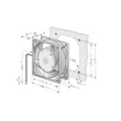 Ventilator Ebmpapst 8318 HL 80x80x32mm DC 48V