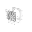 Ventilator Ebmpapst 8414 NGML 80x80x25mm DC 24V