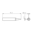 Vârf de lipit Pico RTP 002 S NW MS tip daltă ø0,2x0,1mm