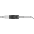 Vârf de lipit Ultra RTUS 008 C X MS, conic, Ø 0,4mm