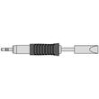 Vârf de lipit Ultra RTUS 093 S MS, conic, Ø 0,4mm