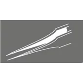 Vârfuri ascuțite, drept ușurate