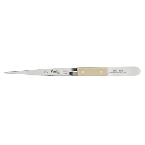 Pensetă de precizie Erem 29SA cu vârfuri ascuțite, drepte
