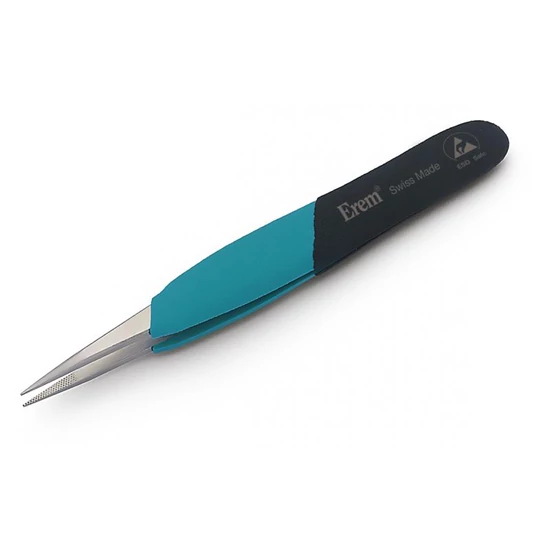 Pensetă de precizie ergonomică Erem EOOSA cu mâner ergonomic
