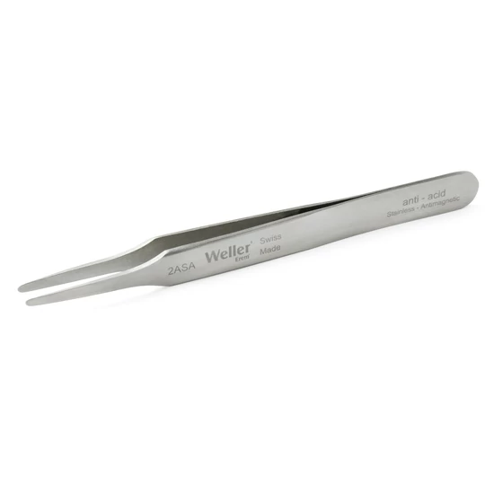 Pensetă de precizie Erem 2ASA cu vârfuri plate și rontunjite