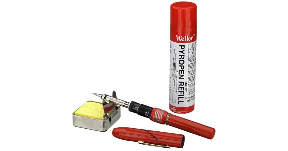 Weller WP2 (T0051606599) Pyropen Jr. Saldatore a Stagno a Gas Cordless con Accessori
